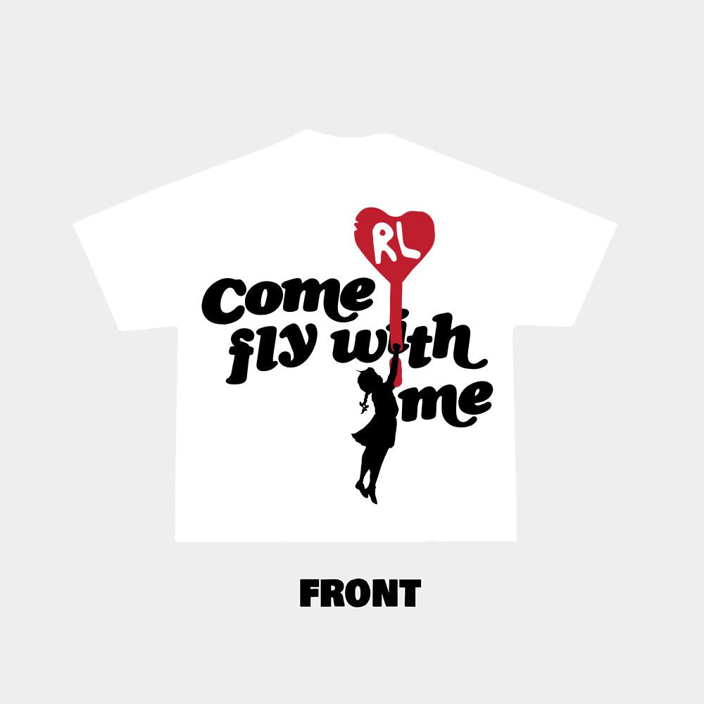 Come Fly with Me Tee - RED LETTERS