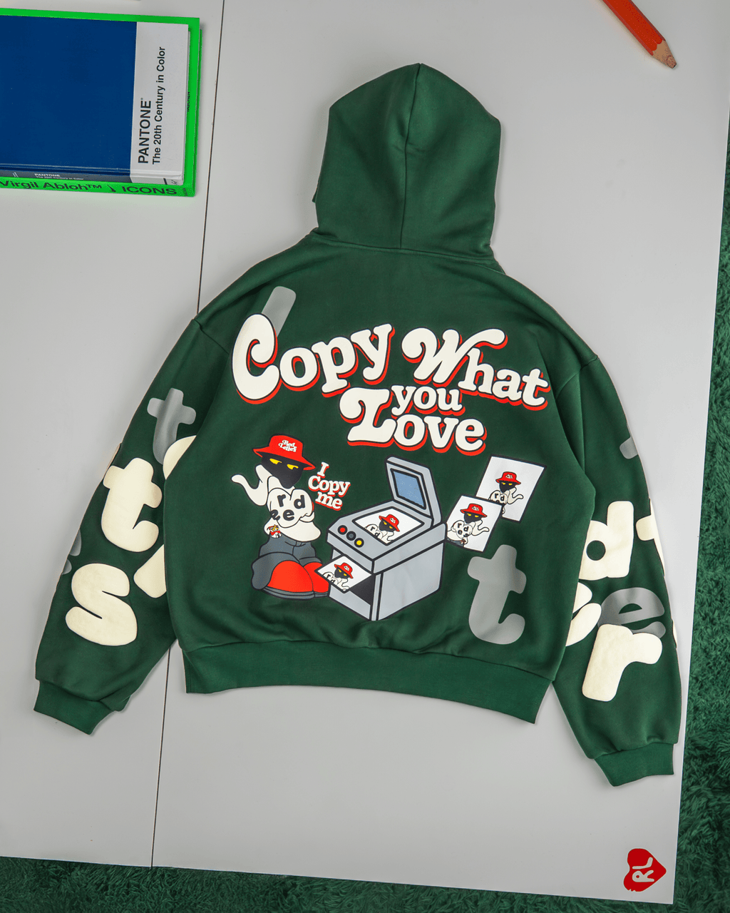 Copy Me Scattered Hoodie by Red Letters