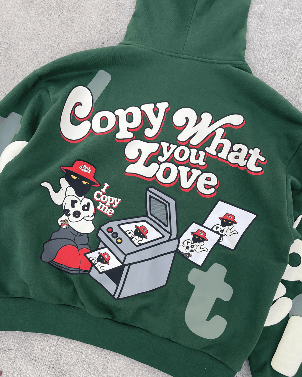 Copy Me Scattered Hoodie by Red Letters
