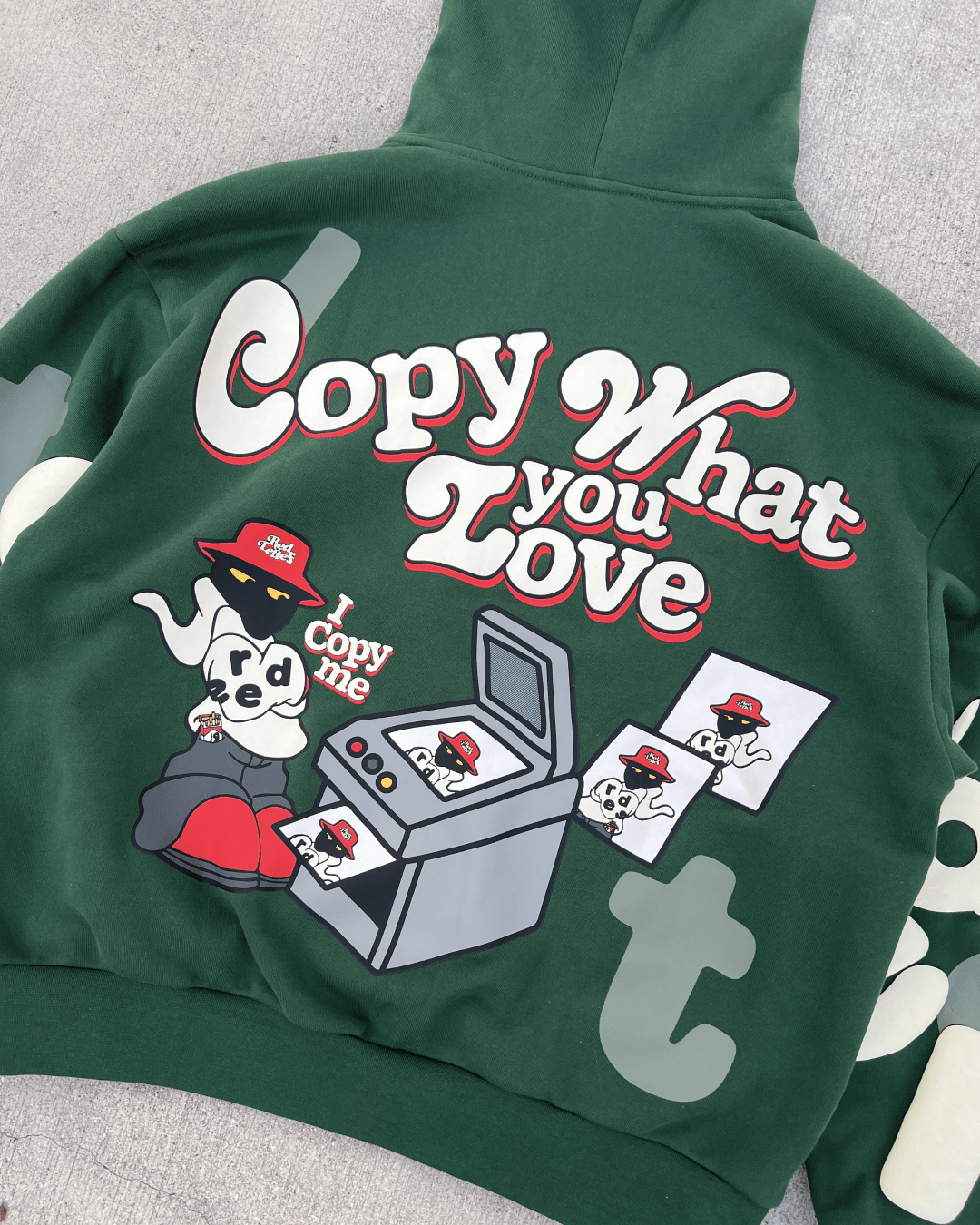 Copy Me Scattered Hoodie by Red Letters