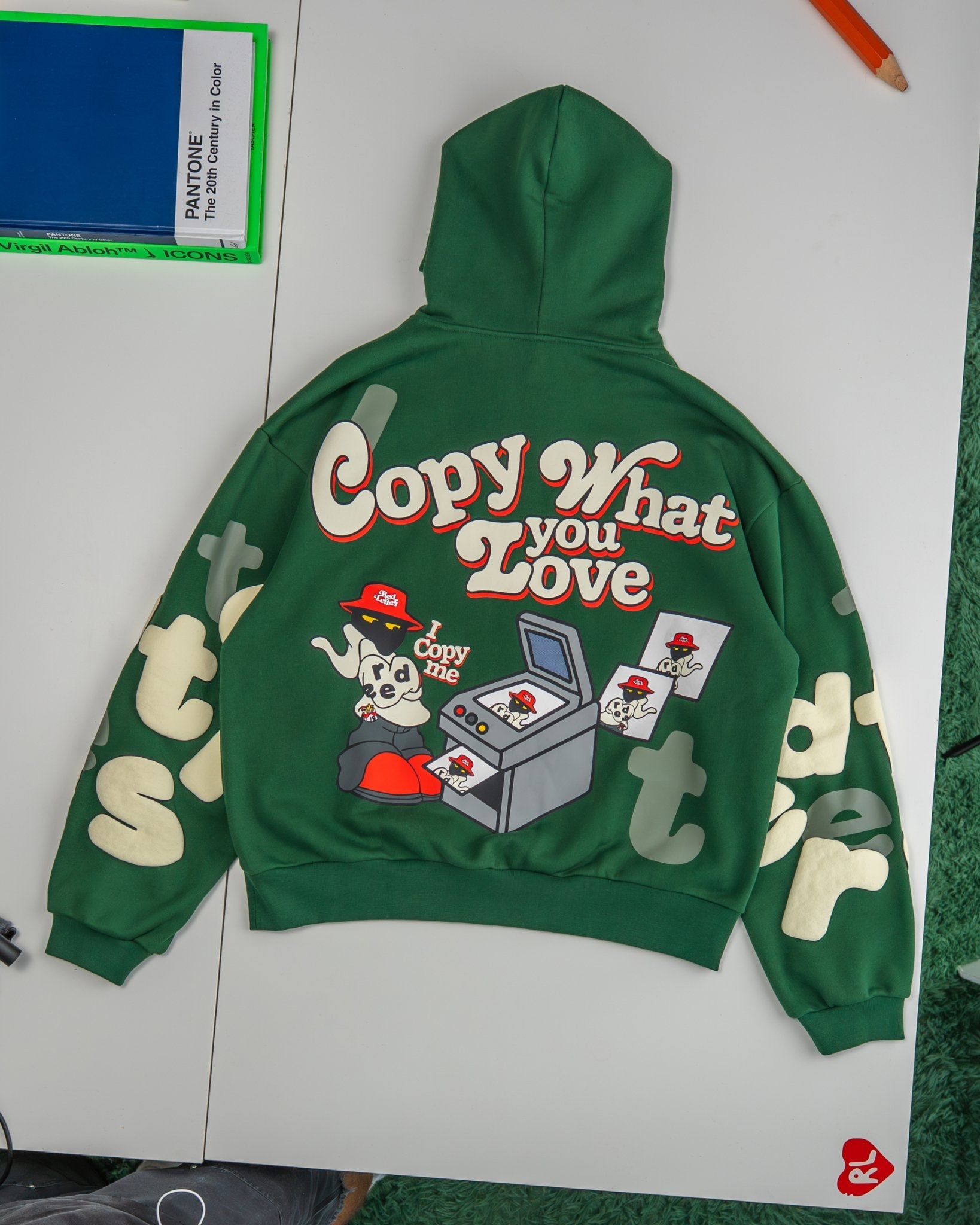 Copy Me Scattered Hoodie by Red Letters