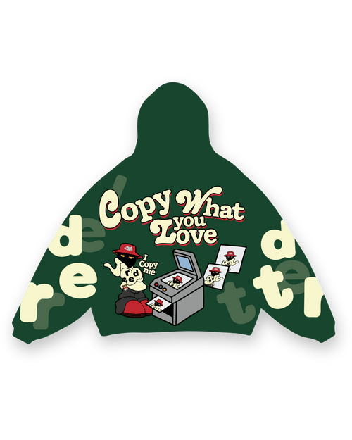 Copy Me Scattered Hoodie by Red Letters