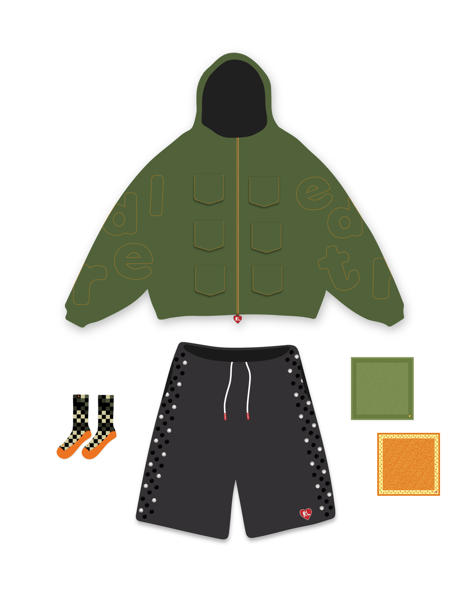 Digi Pockets Full Fit by Red Letters
