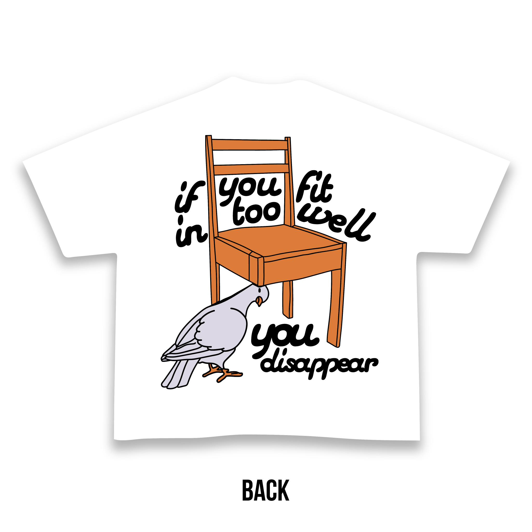 Don't Fit In Tee by Red Letters