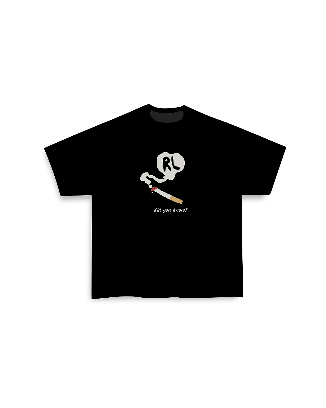 Don't Smoke Tee - Red Letters