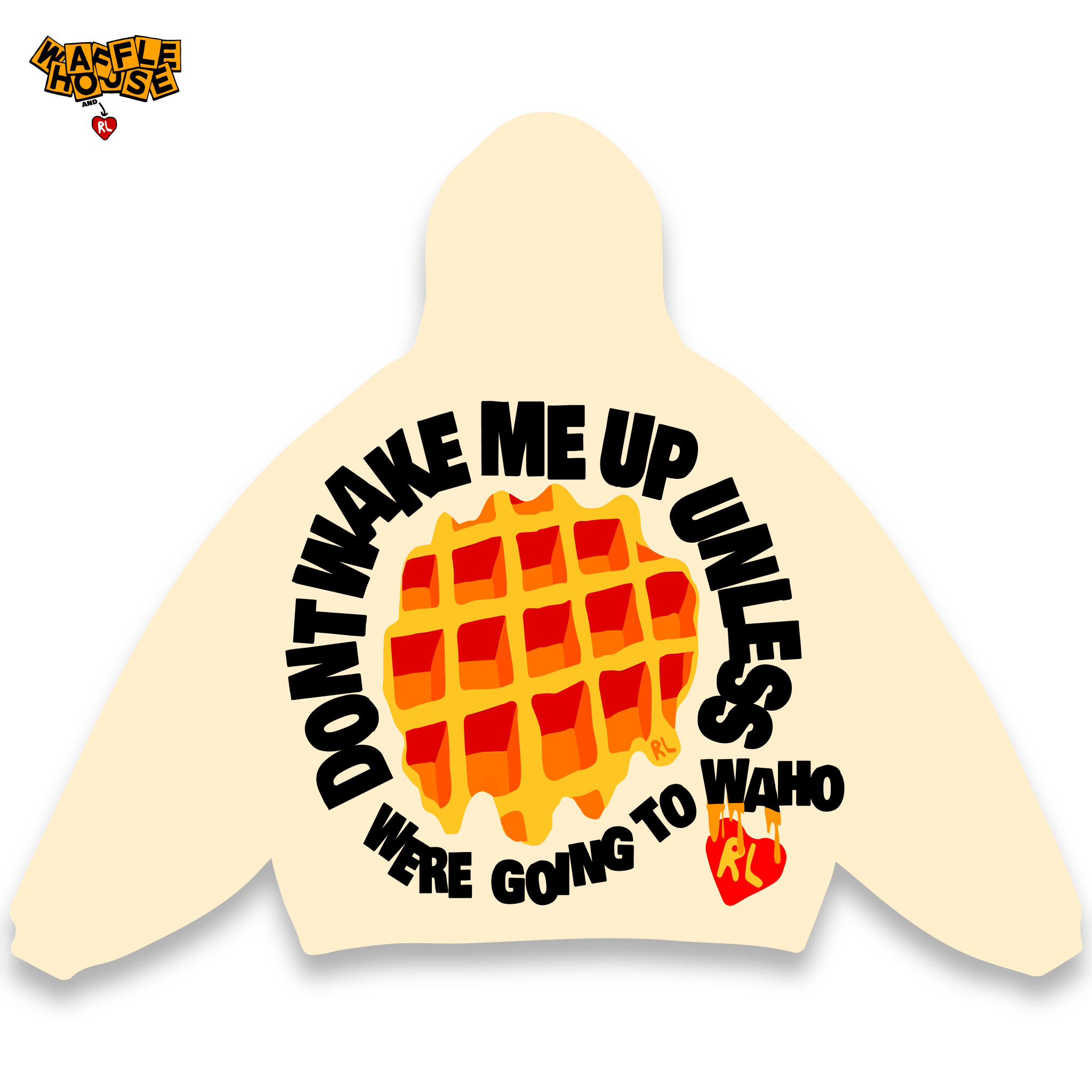 Don't Wake Me Hoodie - RED LETTERS