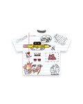 Doodle Tee - Red Letters
