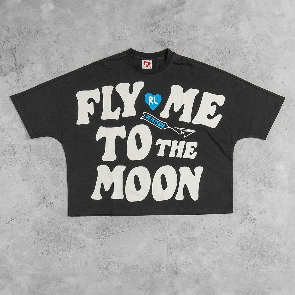 Fly Me To The Moon Tee - RED LETTERS