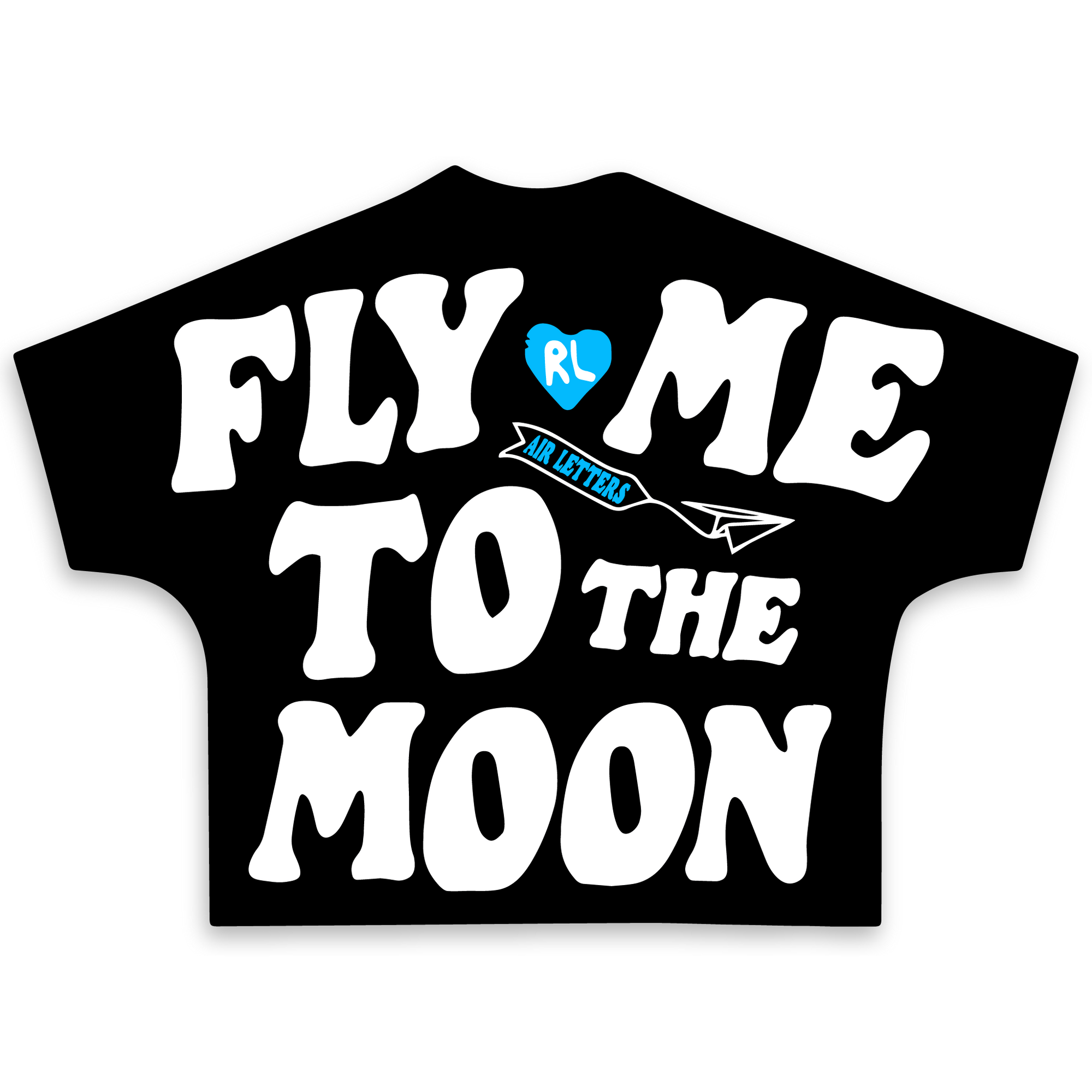 Fly Me To The Moon Tee - RED LETTERS