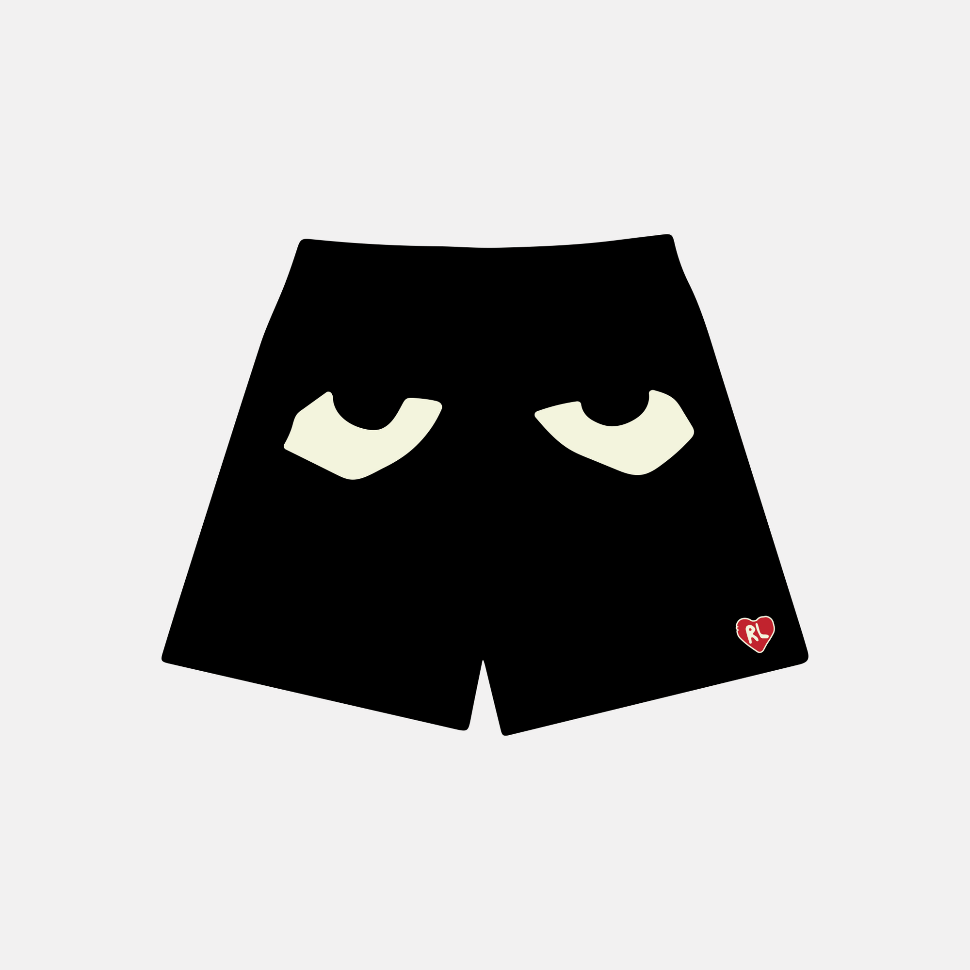Fred Eyes Mesh Shorts - RED LETTERS