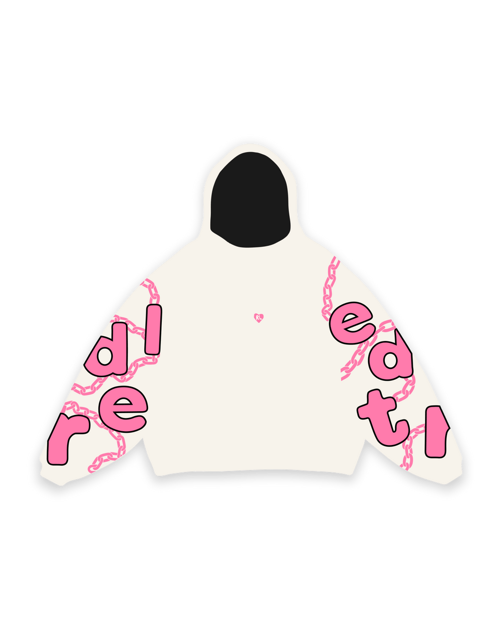 Free Our Minds Scattered Hoodie by Red Letters
