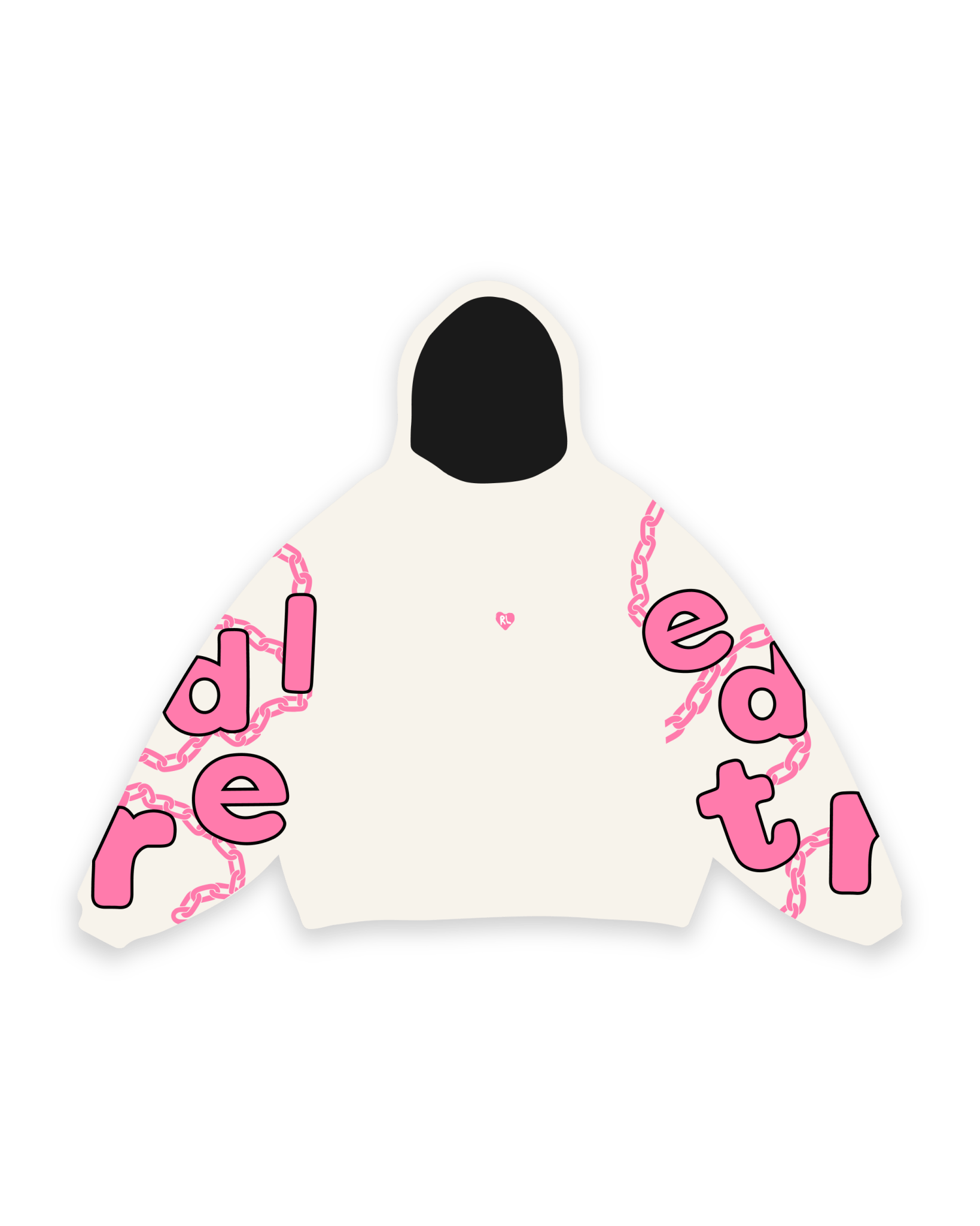 Free Our Minds Scattered Hoodie by Red Letters