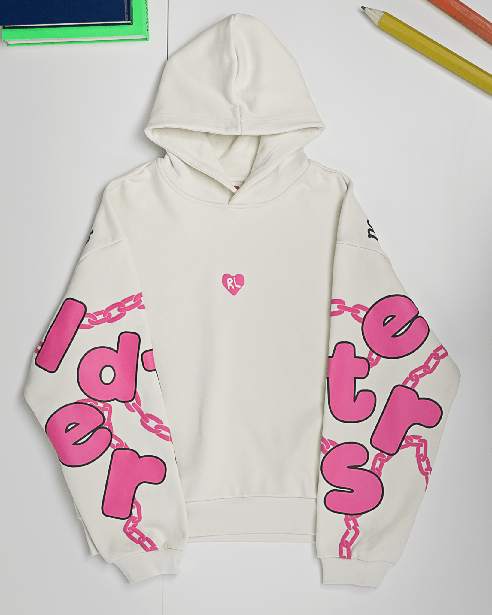 Free Our Minds Scattered Hoodie by Red Letters