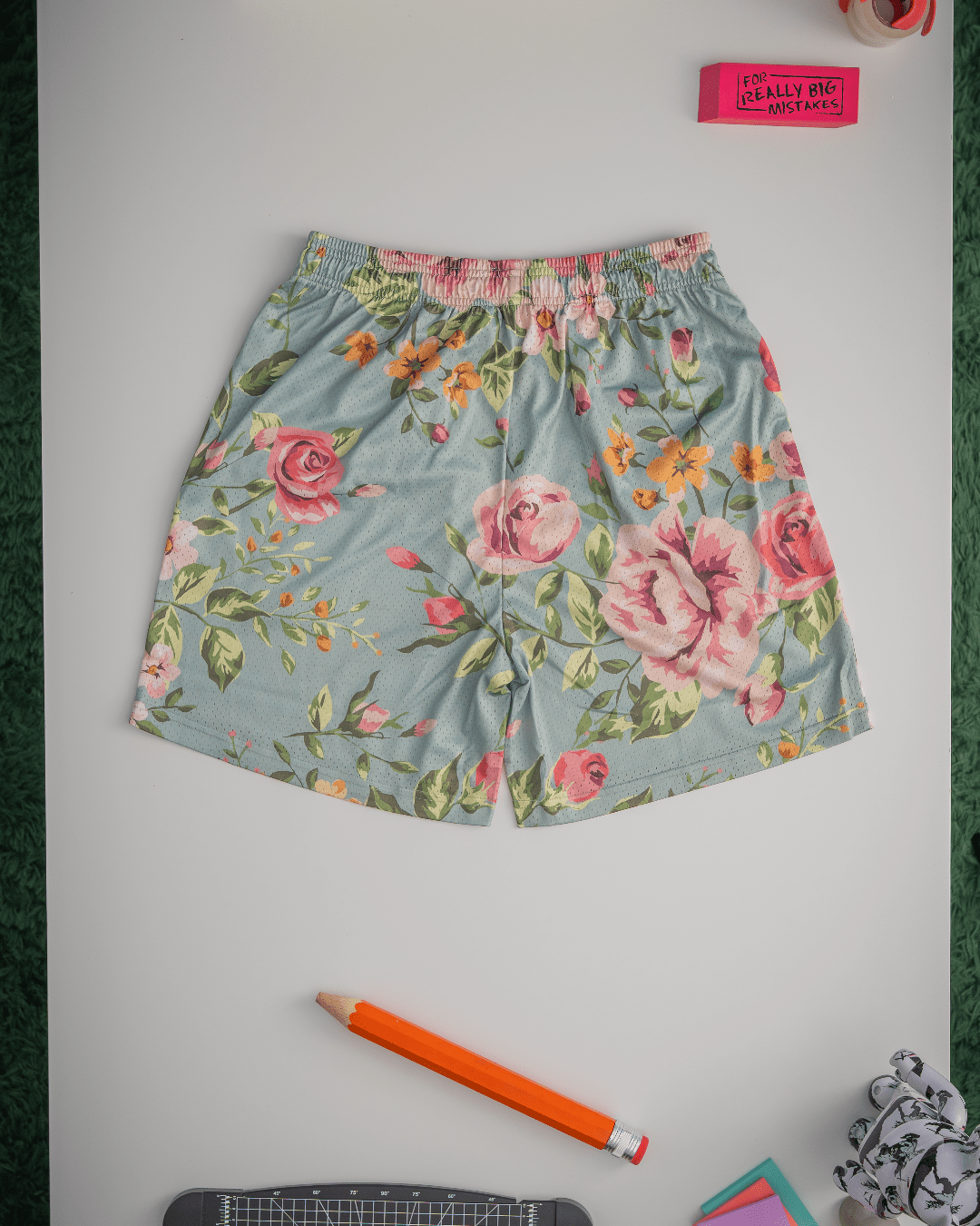 Grandma's Mesh Shorts by Red Letters