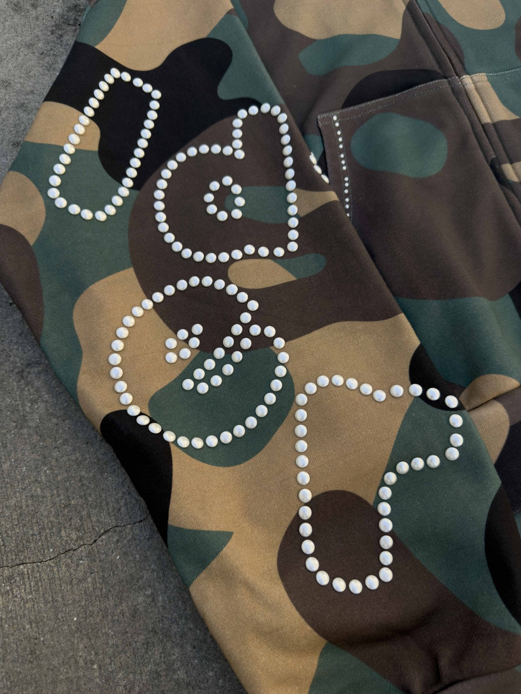 Hidden Gem Scattered Zip Up by Red Letters