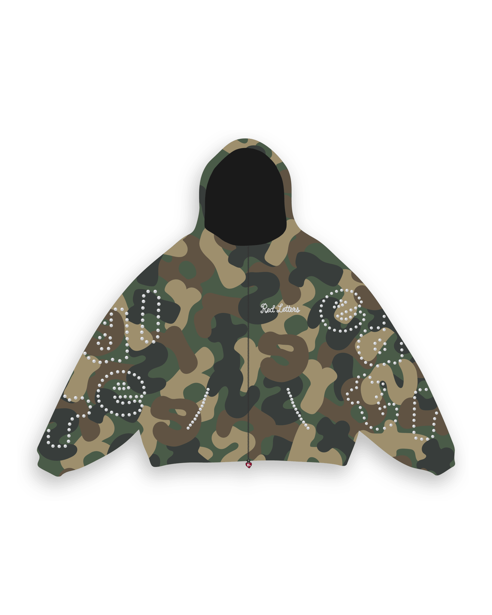 Hidden Gem Scattered Zip Up by Red Letters