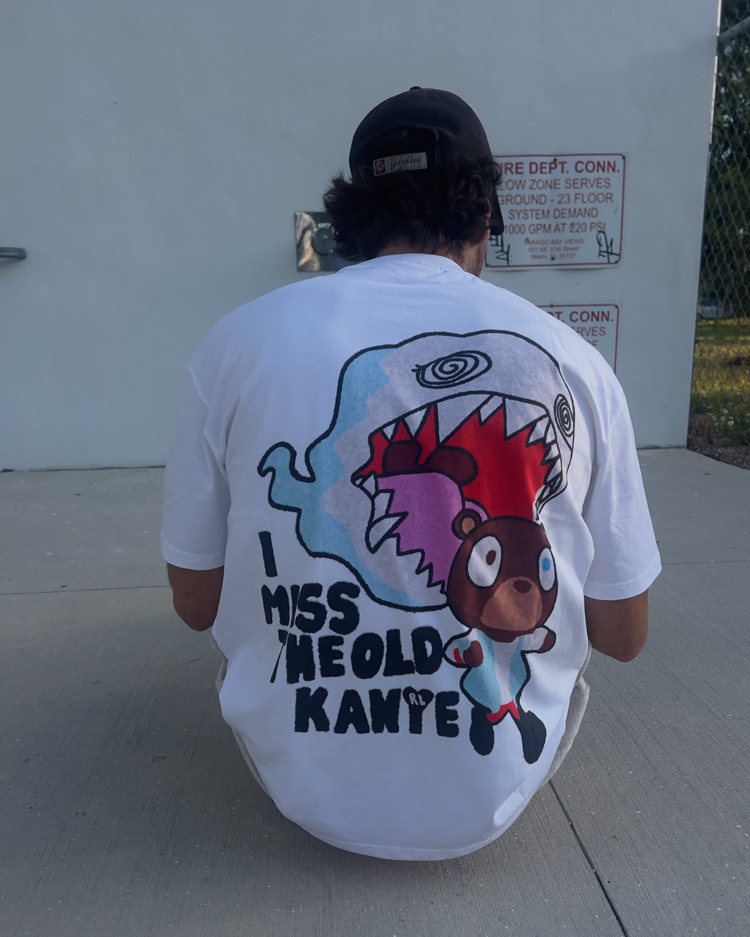 I Miss The Old Ye Tee - White - Red Letters