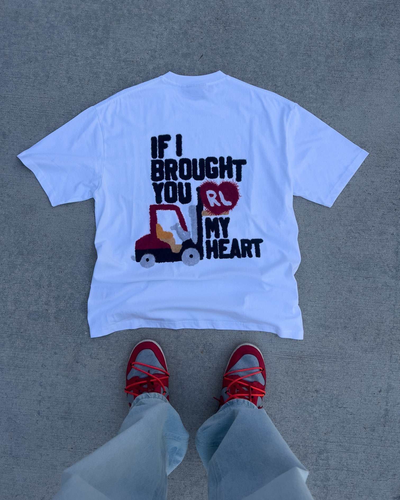 If I Brought You My Tee - Red Letters