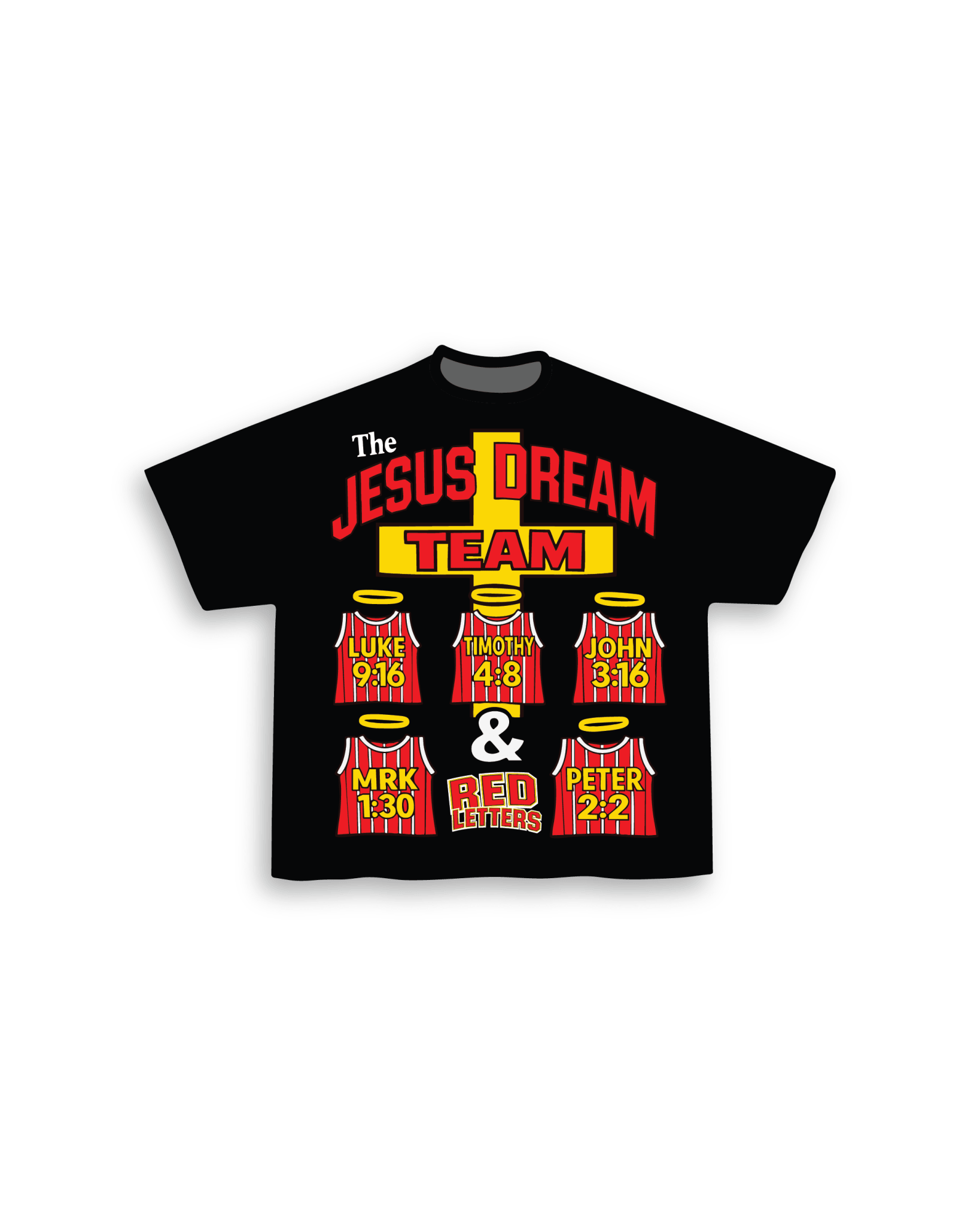 Jesus Dream Tee - Red Letters
