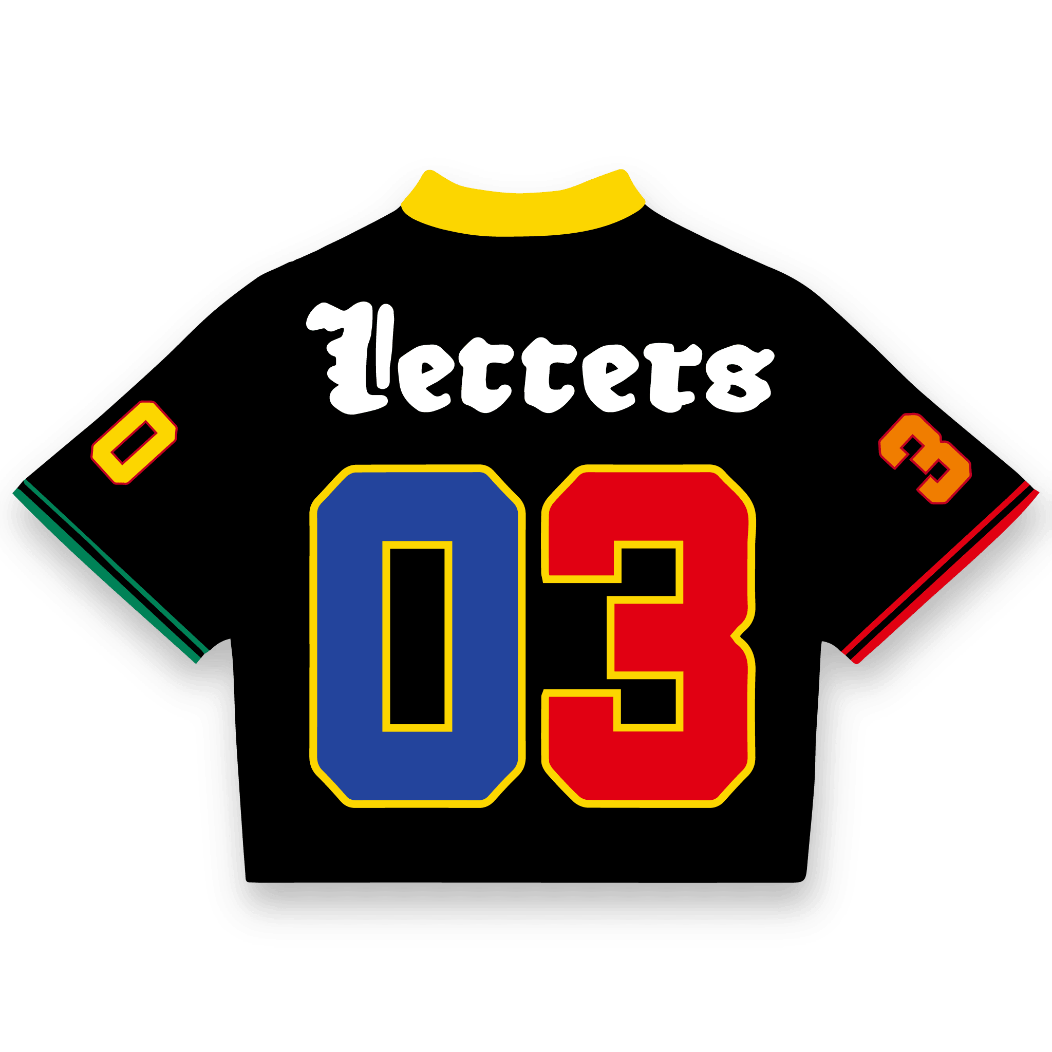 Just a Jersey - Red Letters