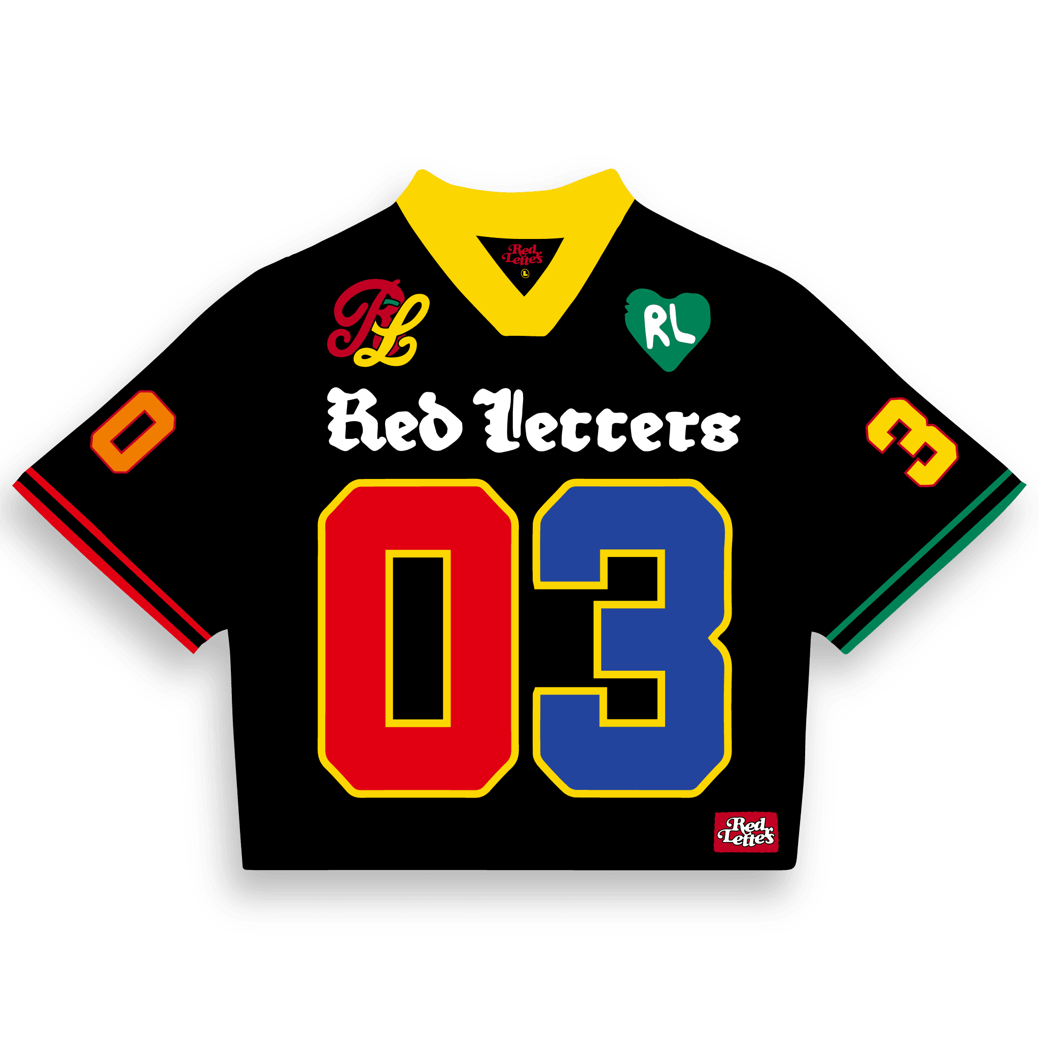 Just a Jersey - Red Letters