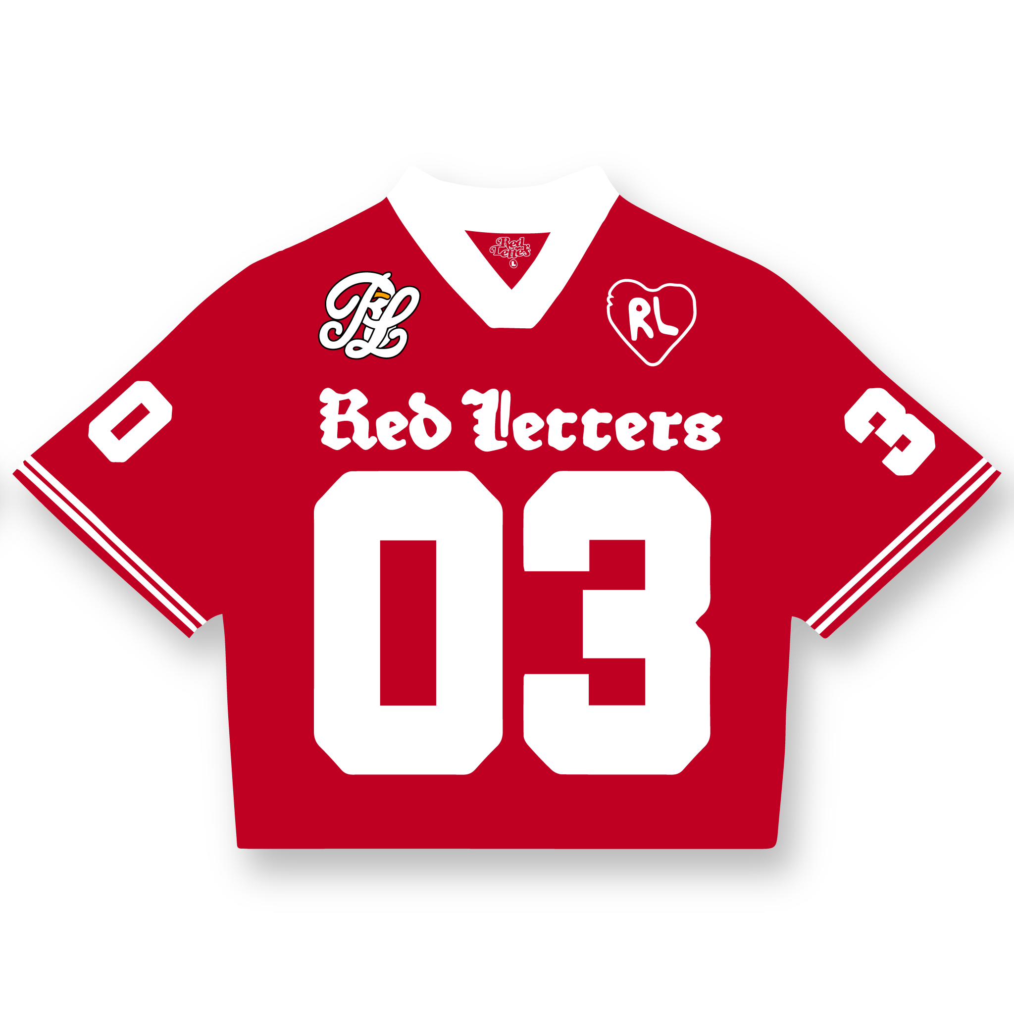 Just a Jersey - RED LETTERS