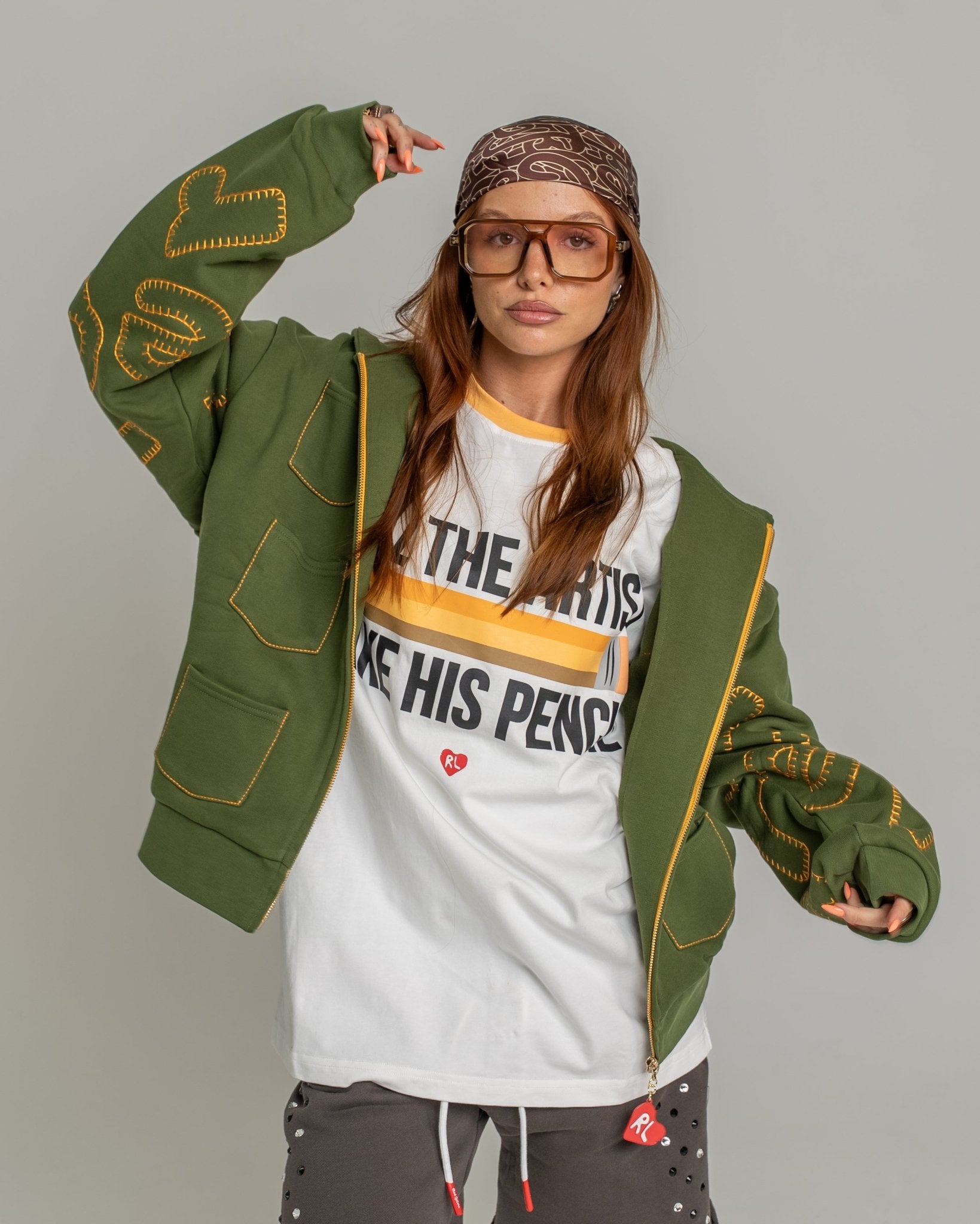Just Bandanas - Brown by Red Letters