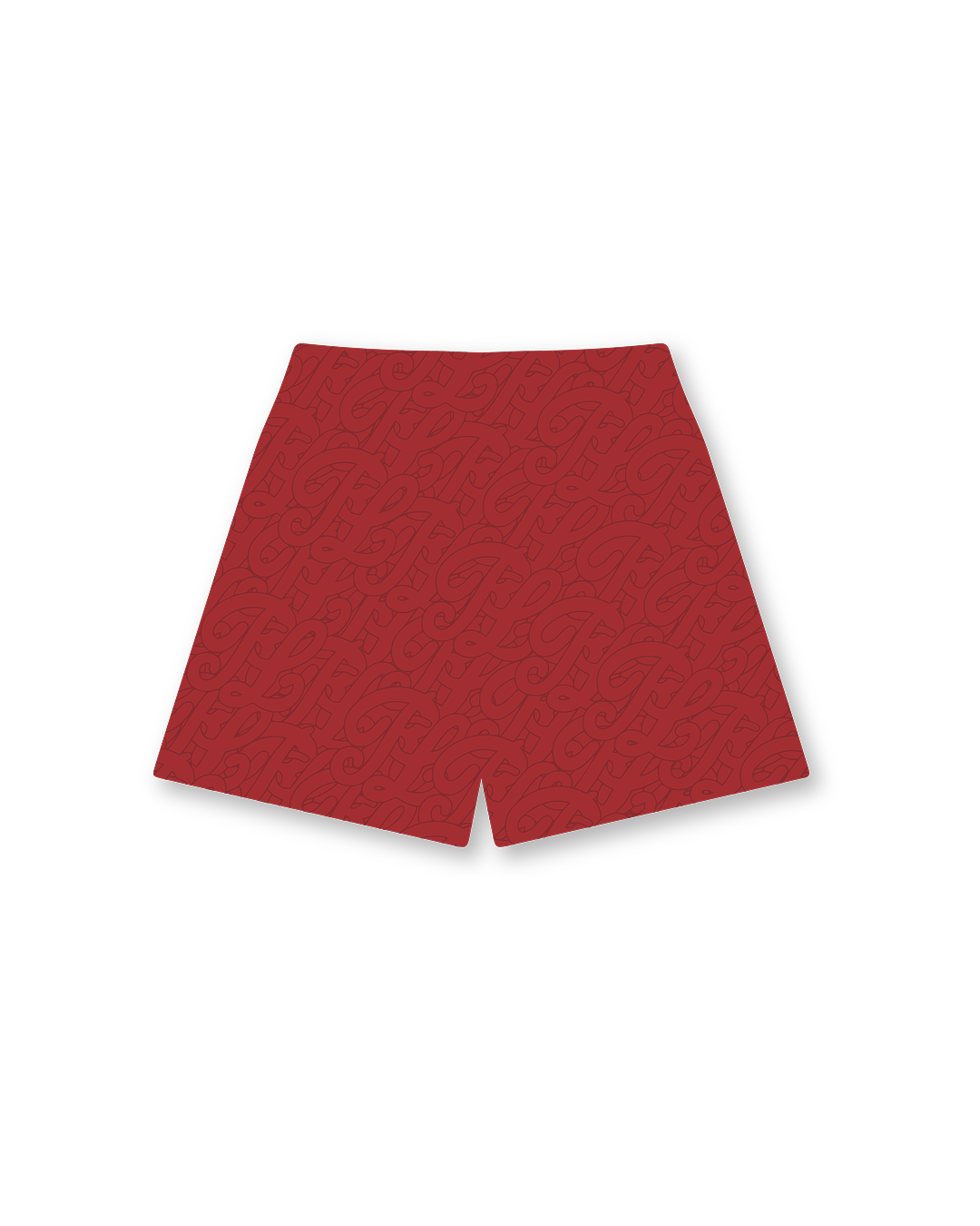Just Mesh Shorts - Red by Red Letters