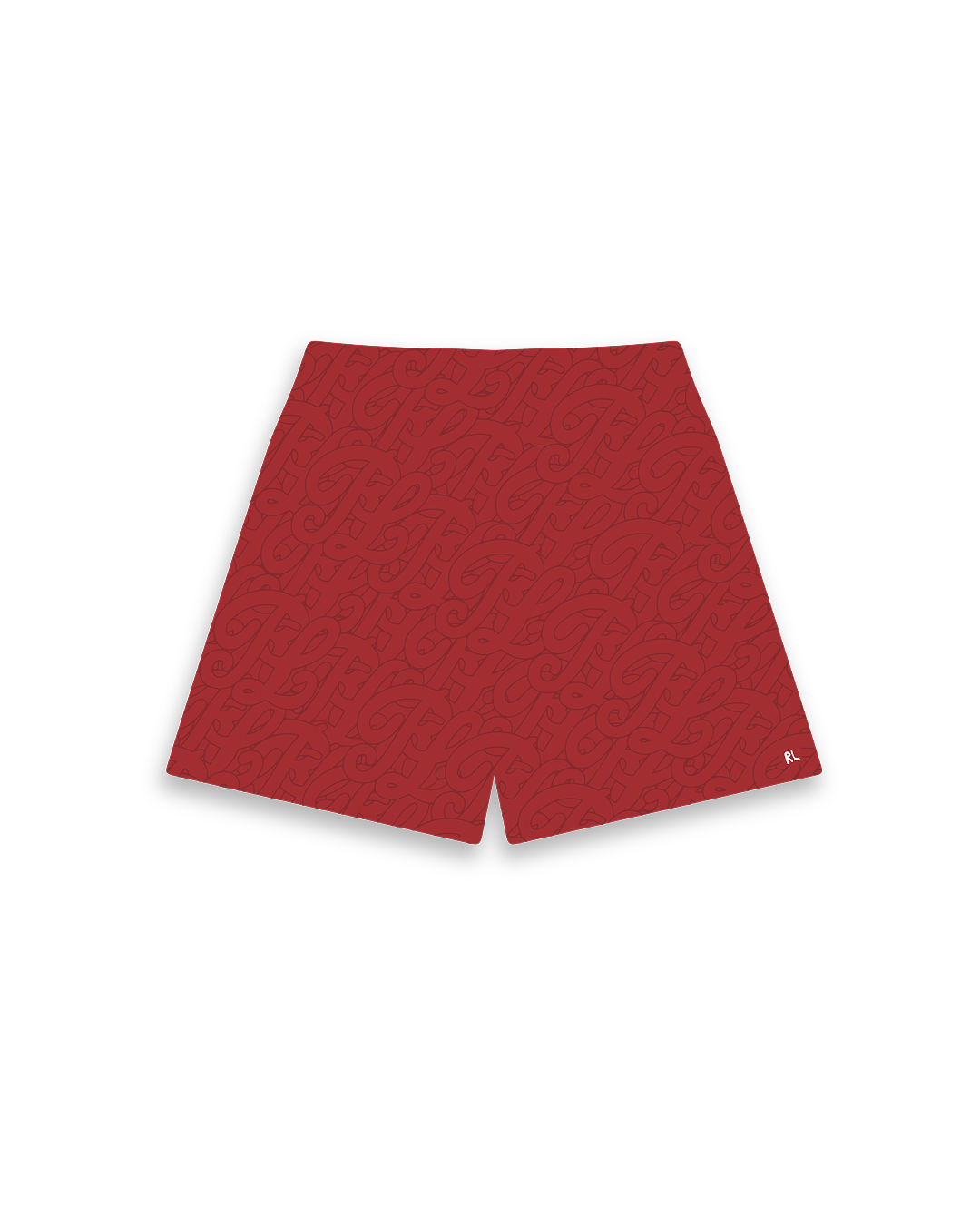 Just Mesh Shorts - Red by Red Letters