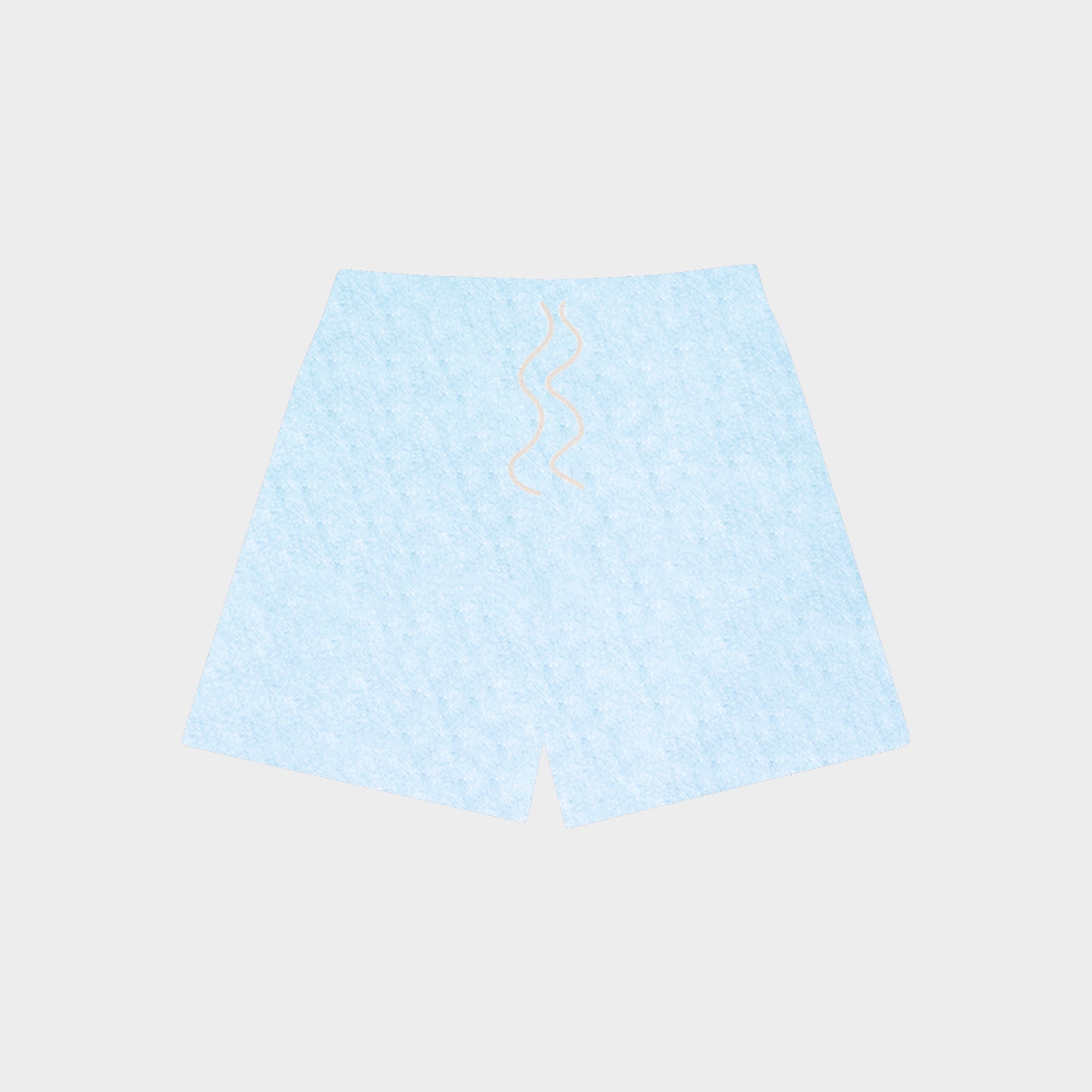 Just Towel Shorts - Baby Blue - RED LETTERS