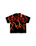 Lightning Letters Tee - Red Letters