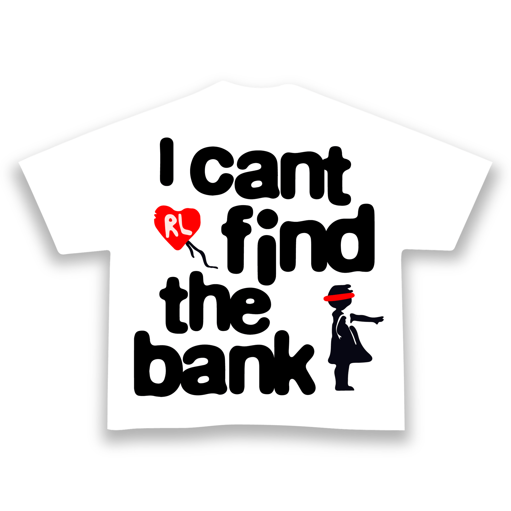 Lost at the Bank Tee - RED LETTERS