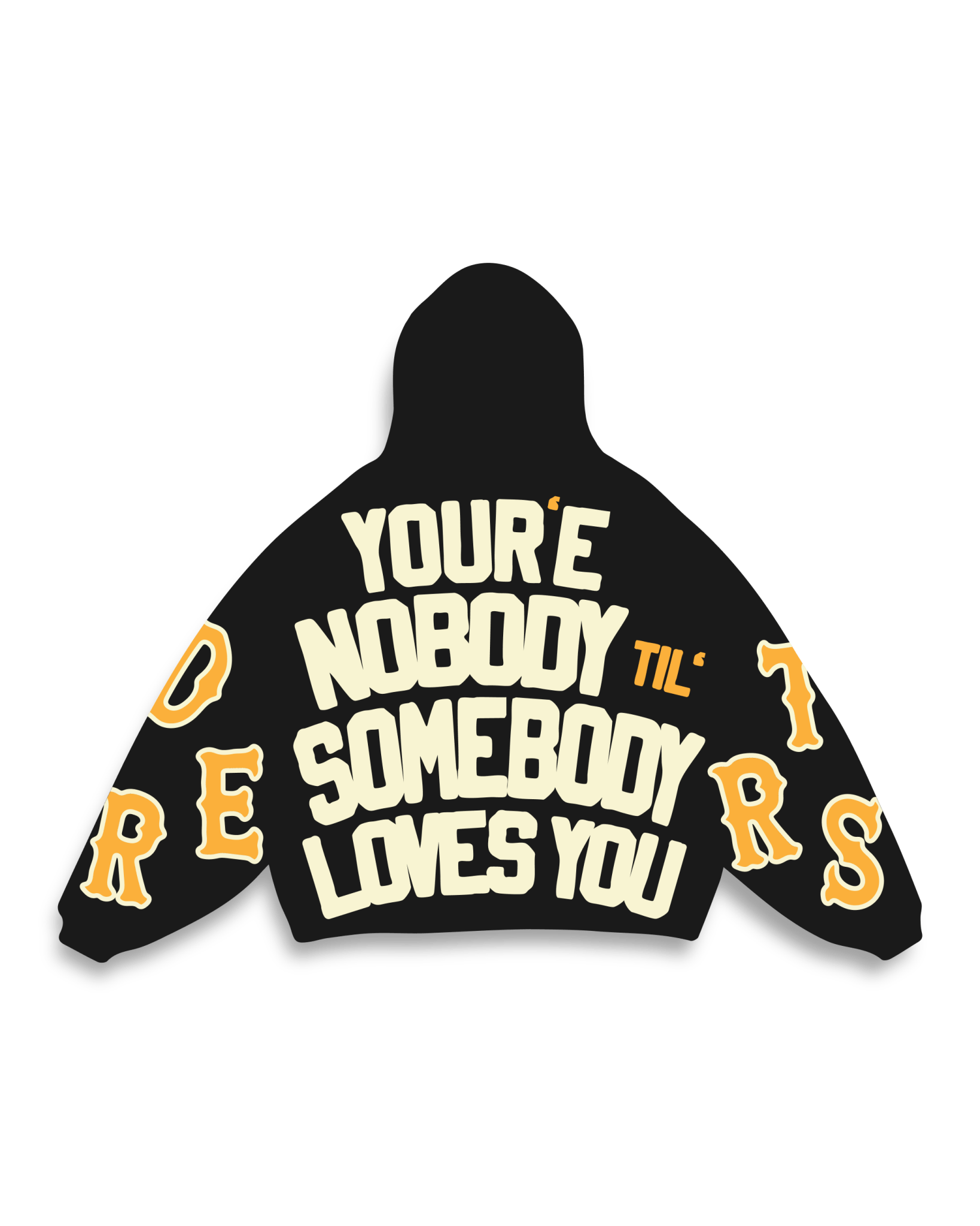 Love Letters Scattered Hoodie by Red Letters