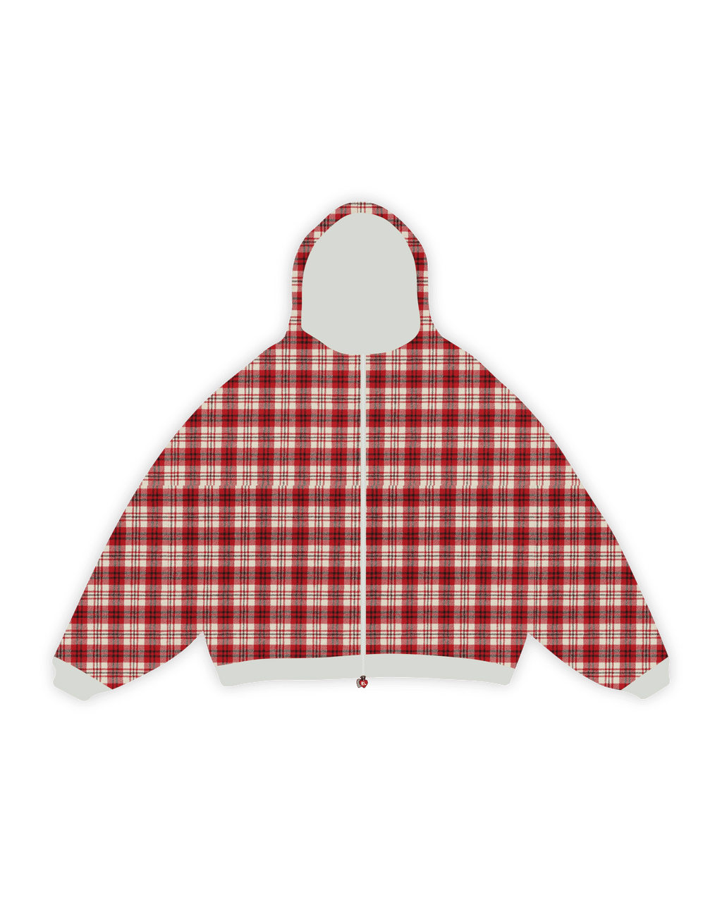 Love Letters Scattered Zip Up by Red Letters