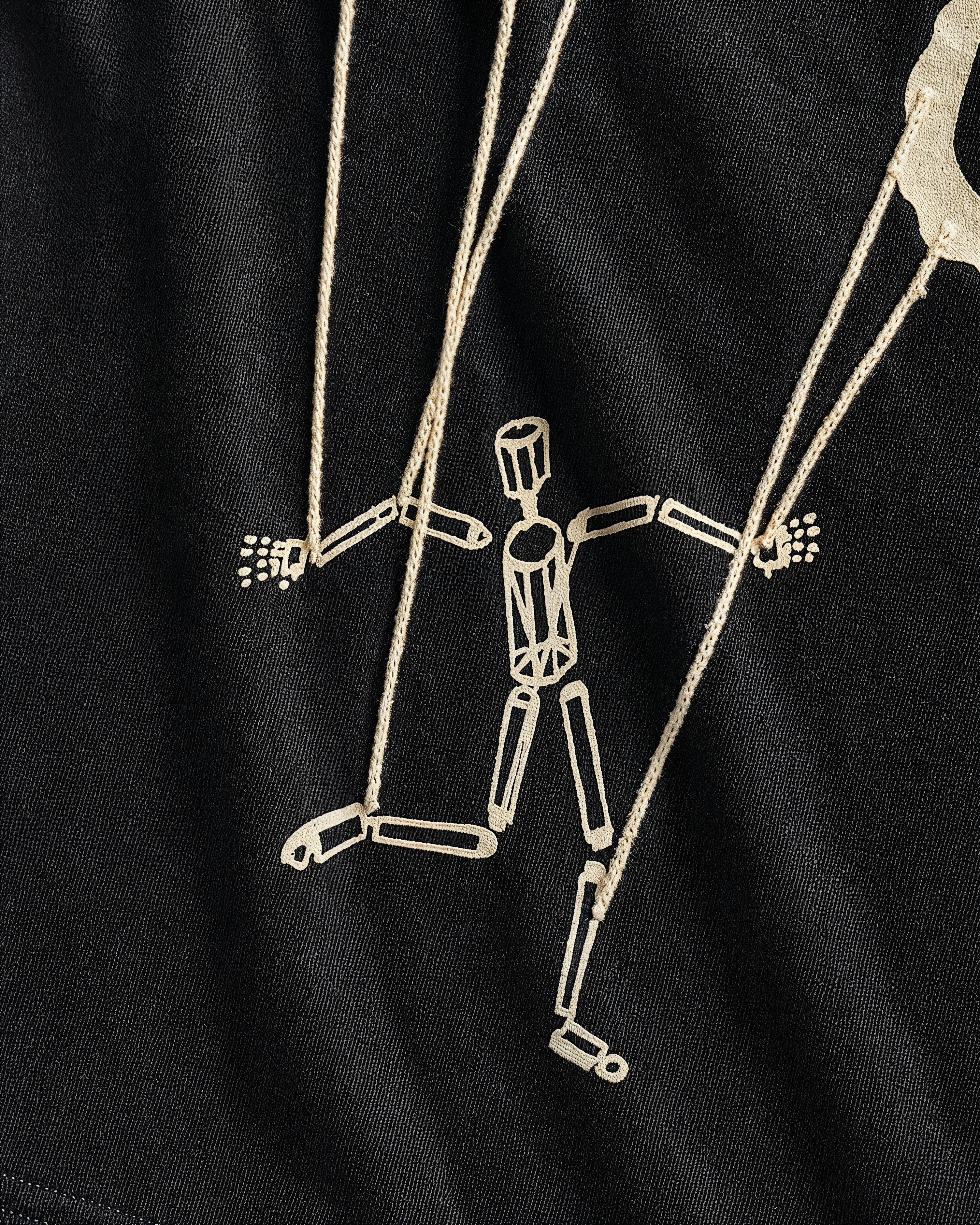 Lord Lift Me Up Rope Tee - Black
