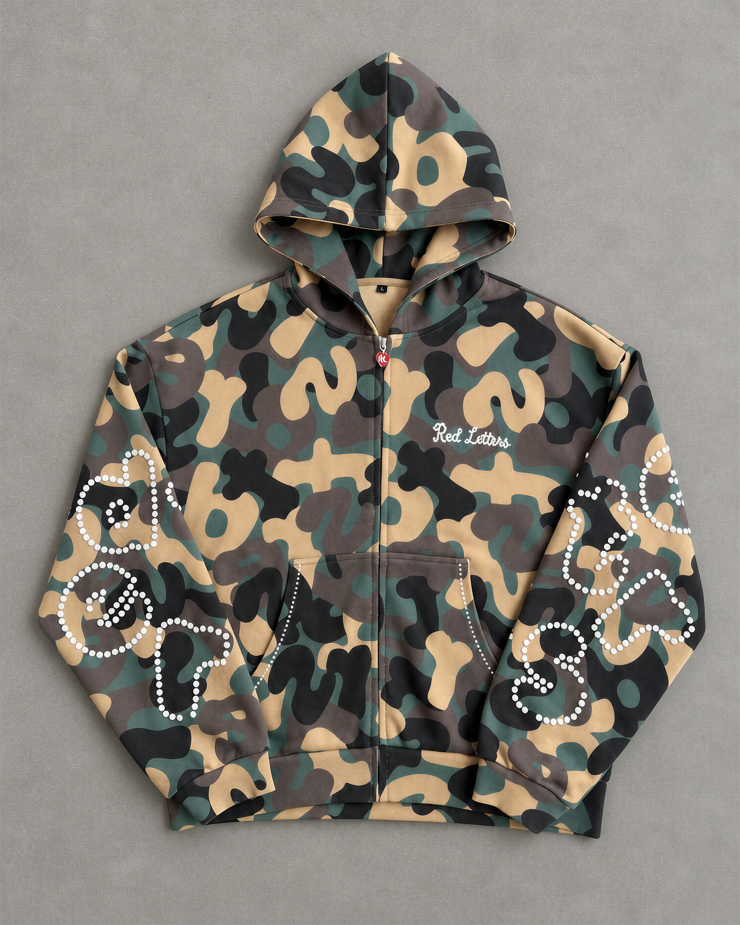 Hidden Gem Scattered Zip Up
