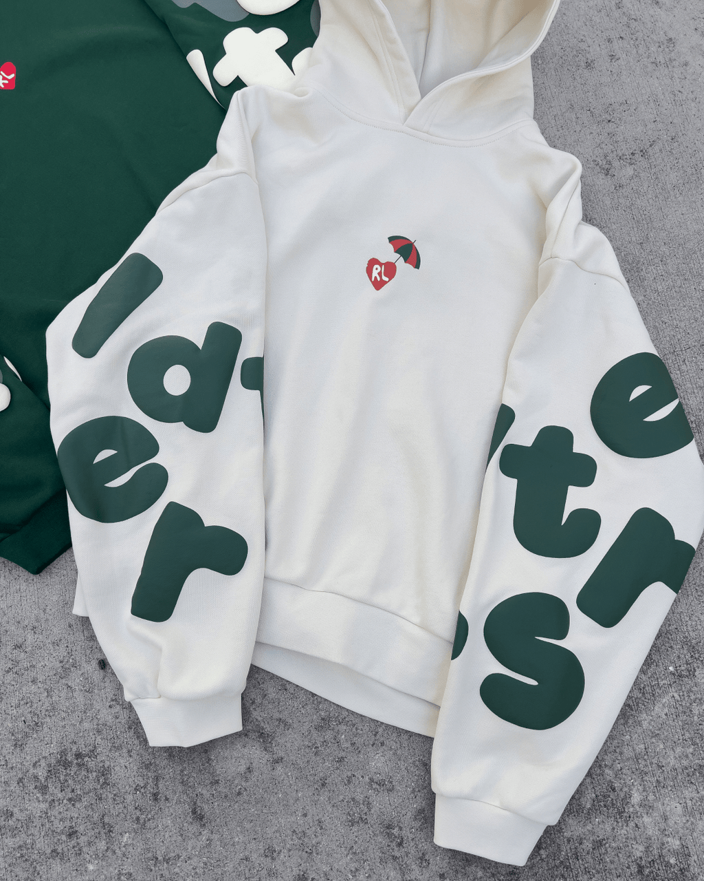 Main Beach Scattered Hoodie by Red Letters