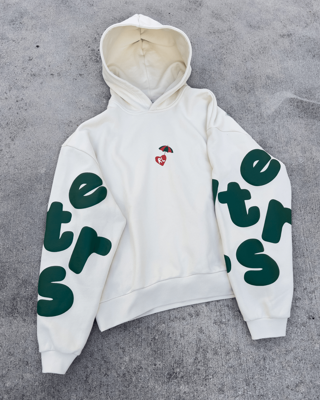 Main Beach Scattered Hoodie by Red Letters