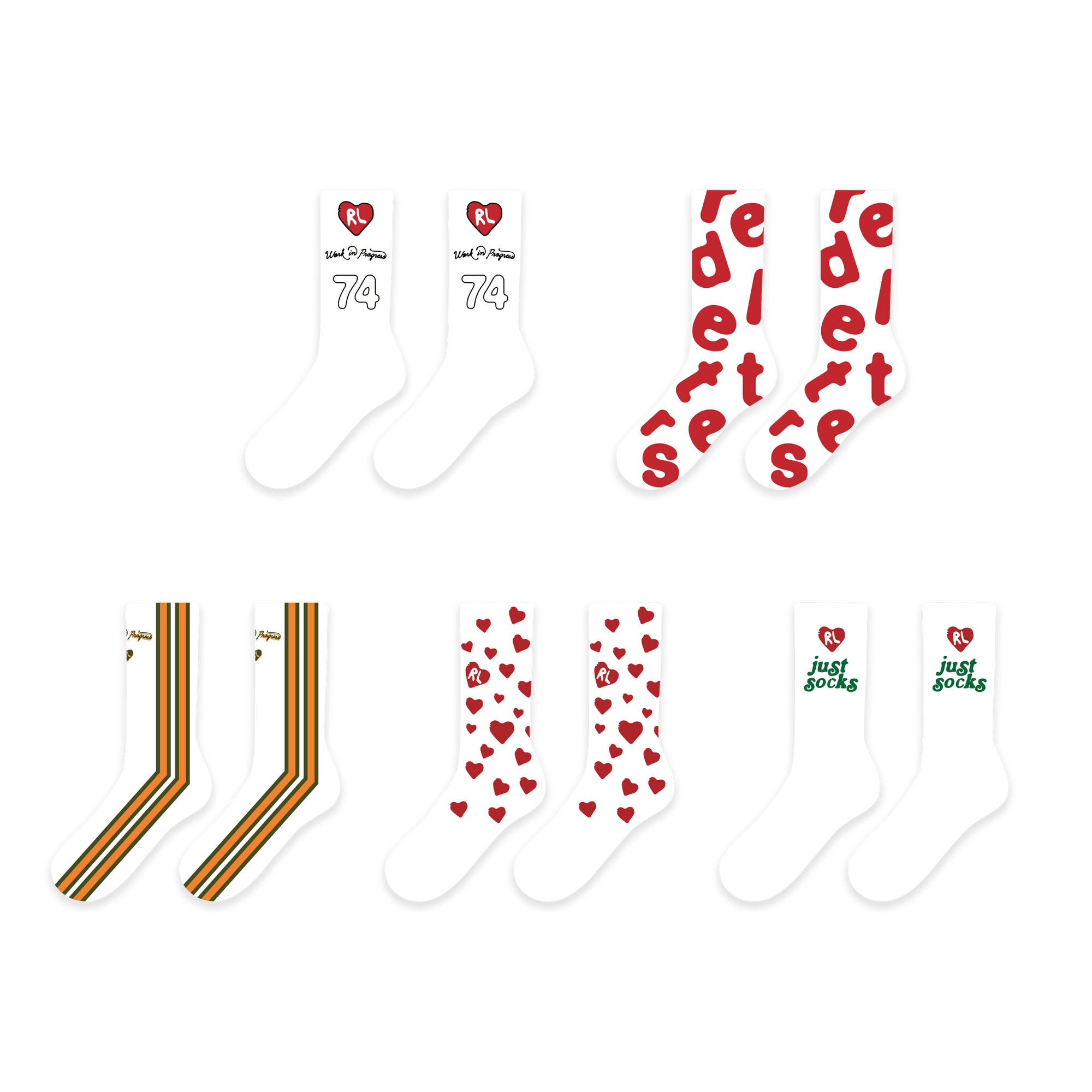 Mystery Socks by Red Letters