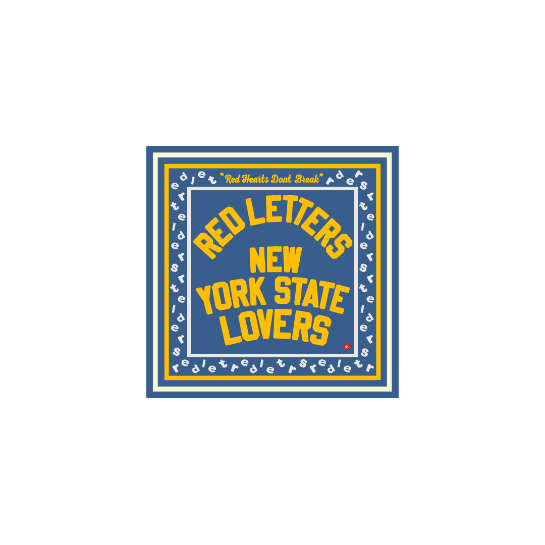 New York Lovers Bandana by Red Letters