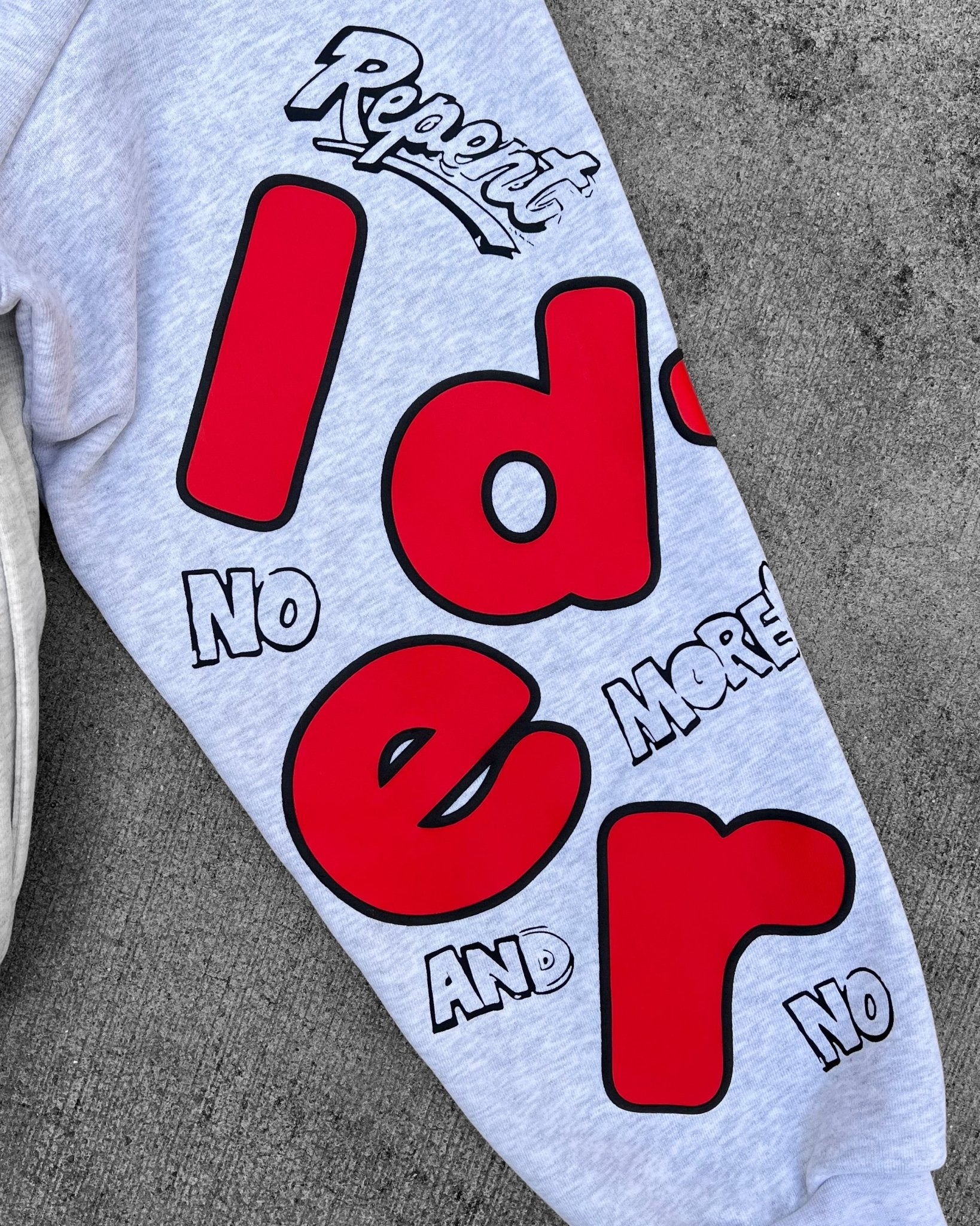 No More Sin Scattered Hoodie by Red Letters