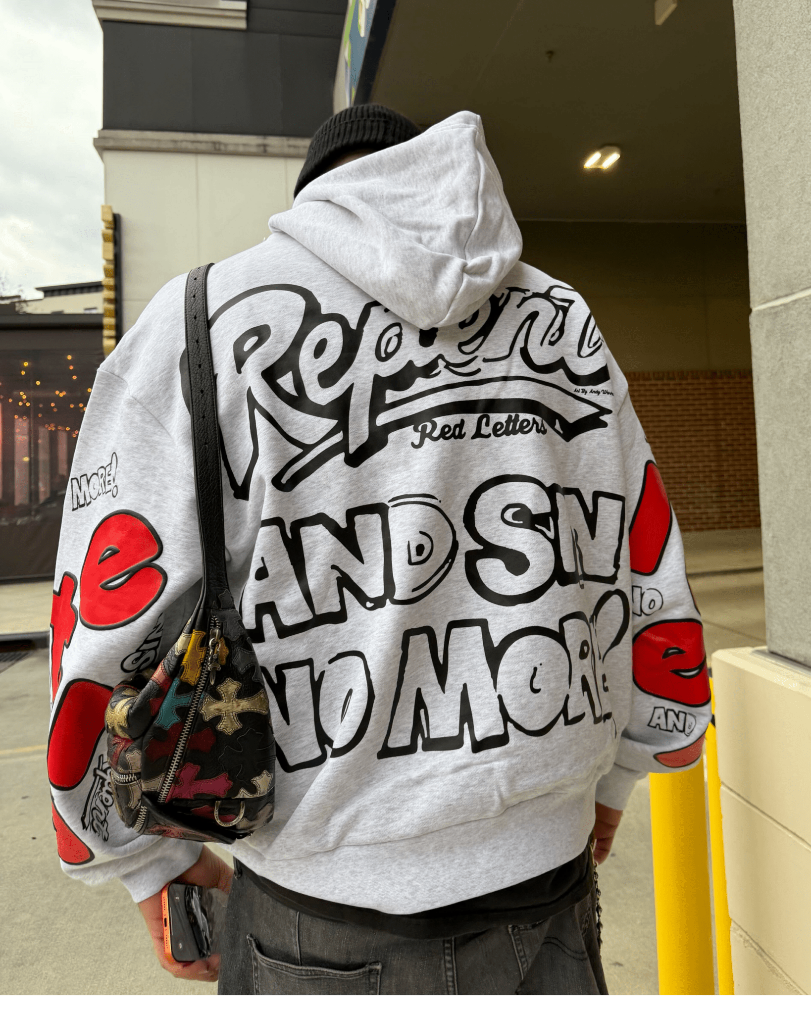 No More Sin Scattered Hoodie by Red Letters