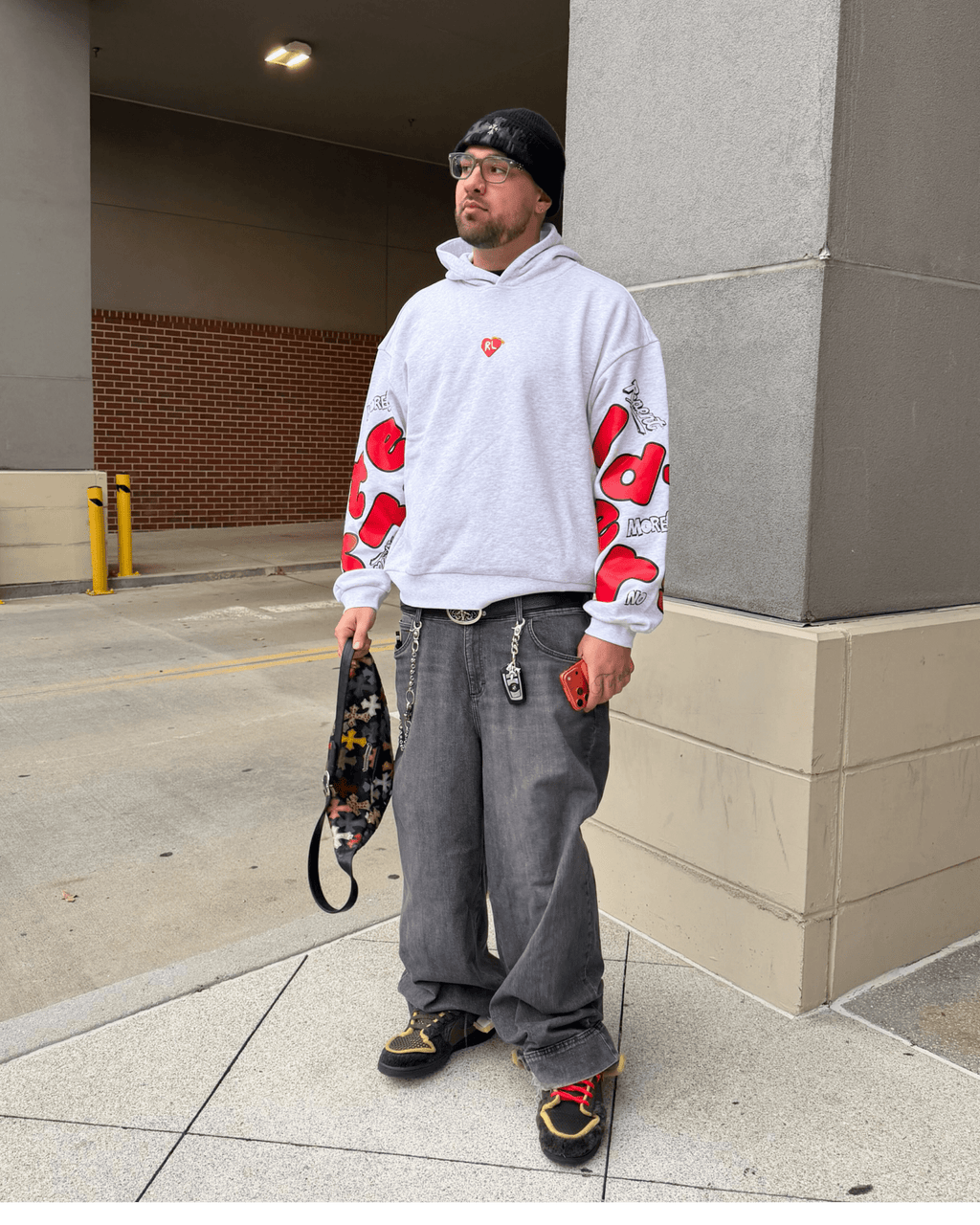 No More Sin Scattered Hoodie by Red Letters