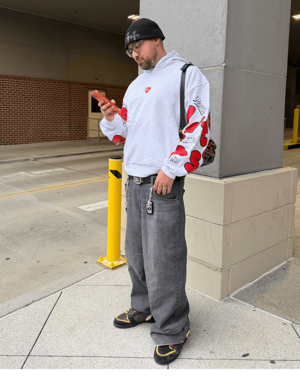 No More Sin Scattered Hoodie by Red Letters