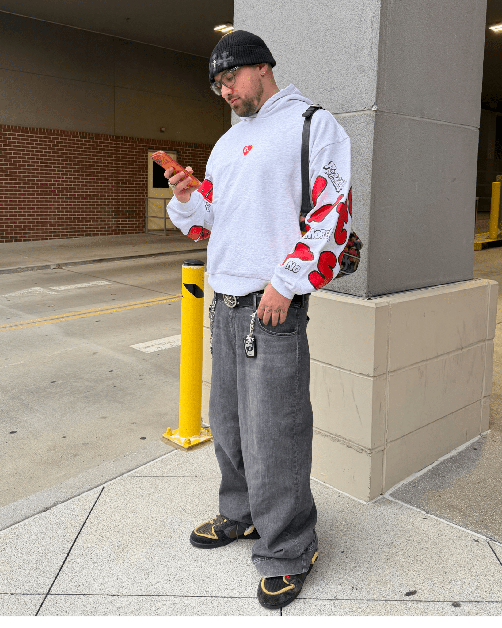 No More Sin Scattered Hoodie by Red Letters