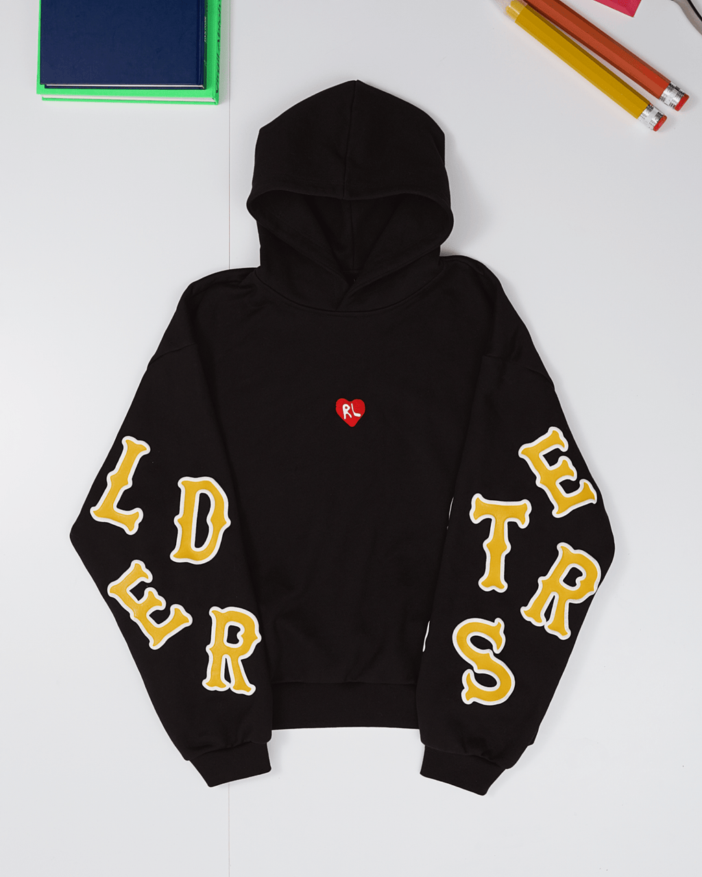 Nobody ’Til Scattered Hoodie by Red Letters