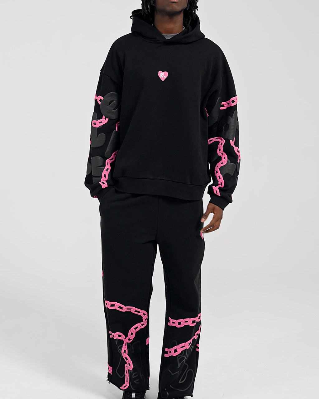 None But Scattered Hoodie by Red Letters