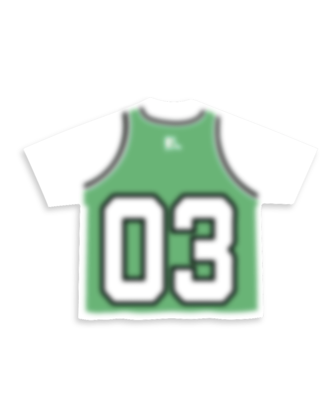 Not A Green Stained Jersey Tee by Red Letters