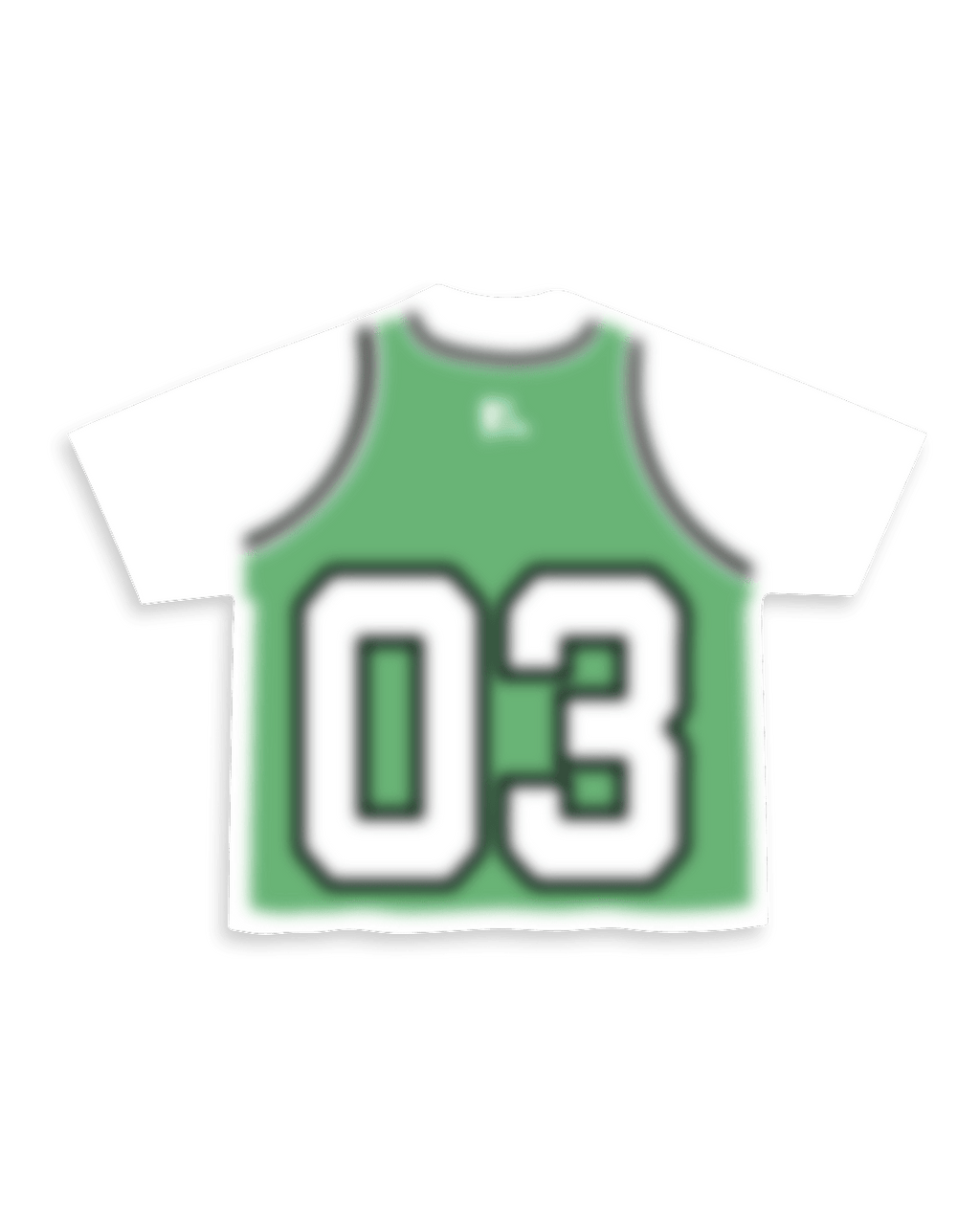Not A Green Stained Jersey Tee by Red Letters