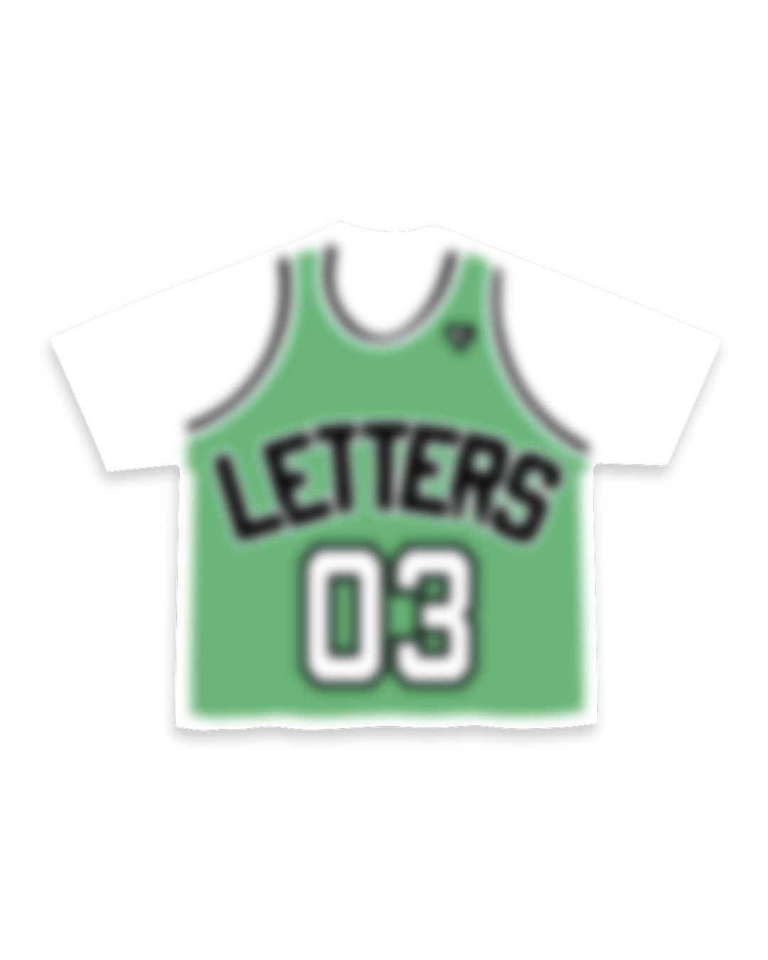 Not A Green Stained Jersey Tee by Red Letters